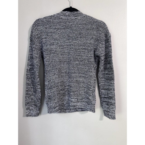 Guess Sweater V-Neck‎ Long Sleeve Pullover Casual Wrap Women's Size XS Gray #735 - Picture 7 of 10